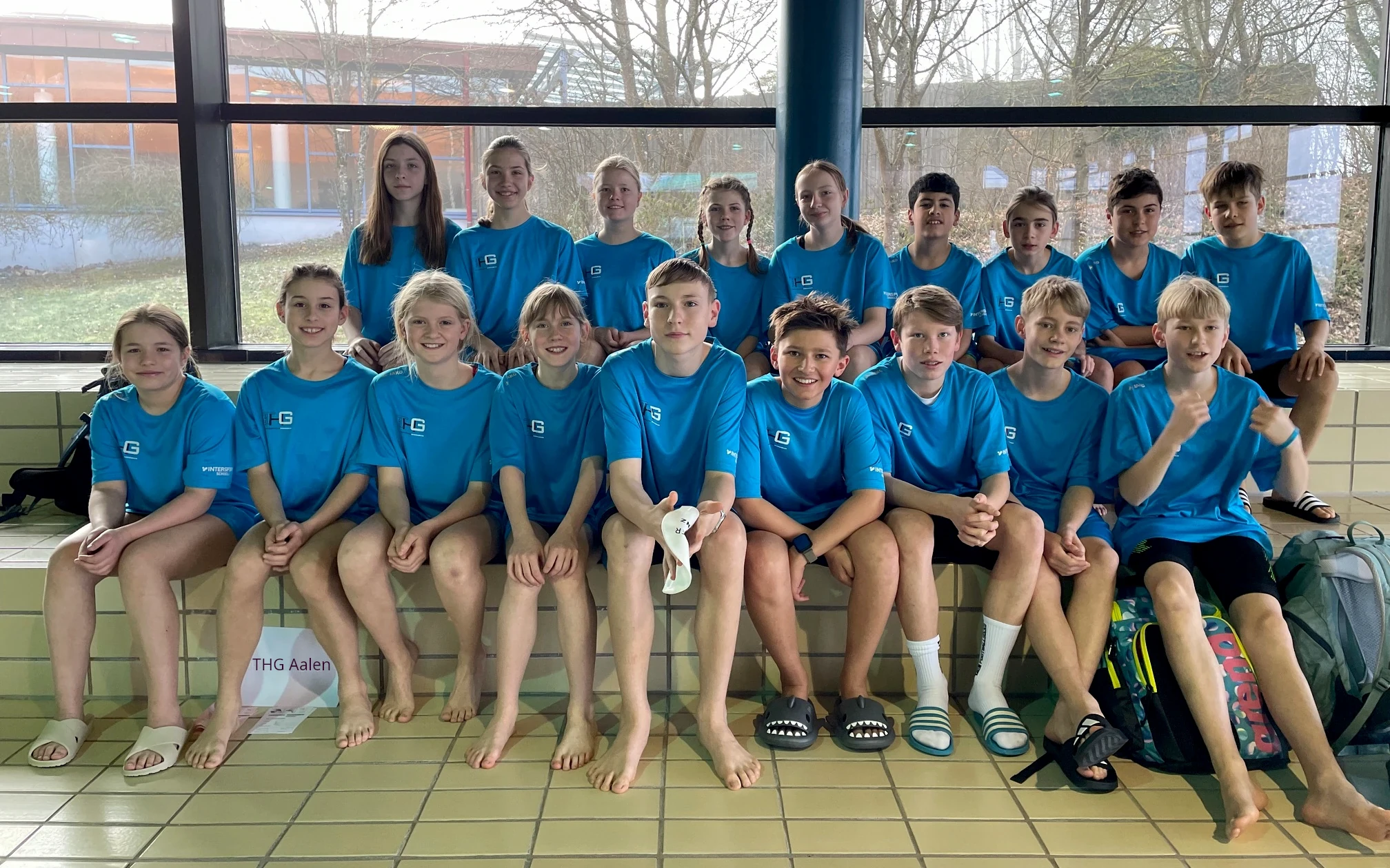 Bild 1: Jugend trainiert für Olympia – WK IV - Schwimmen Kreisfinale in Heidenheim