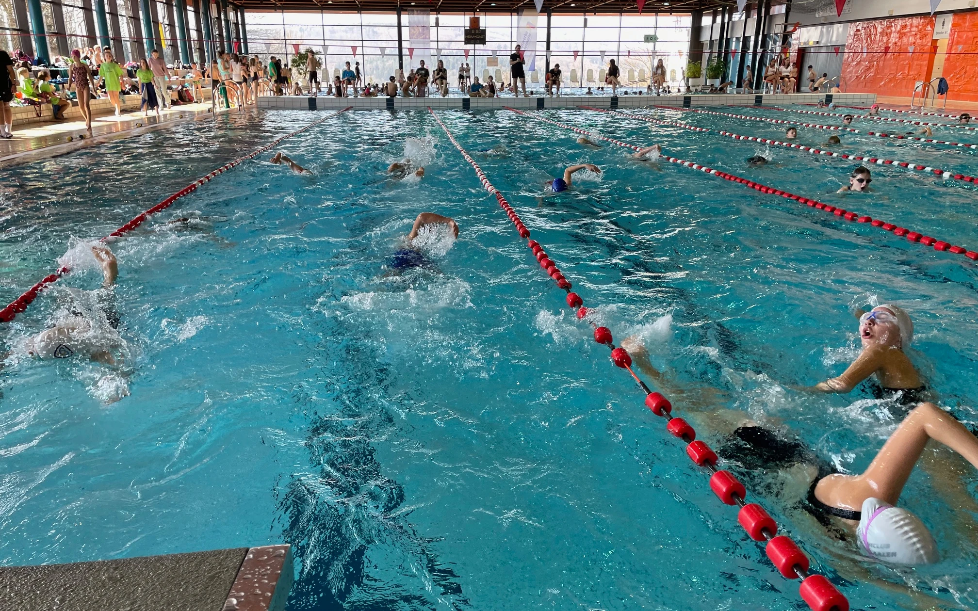 Titelbild: Jugend trainiert für Olympia – WK IV - Schwimmen Kreisfinale in Heidenheim