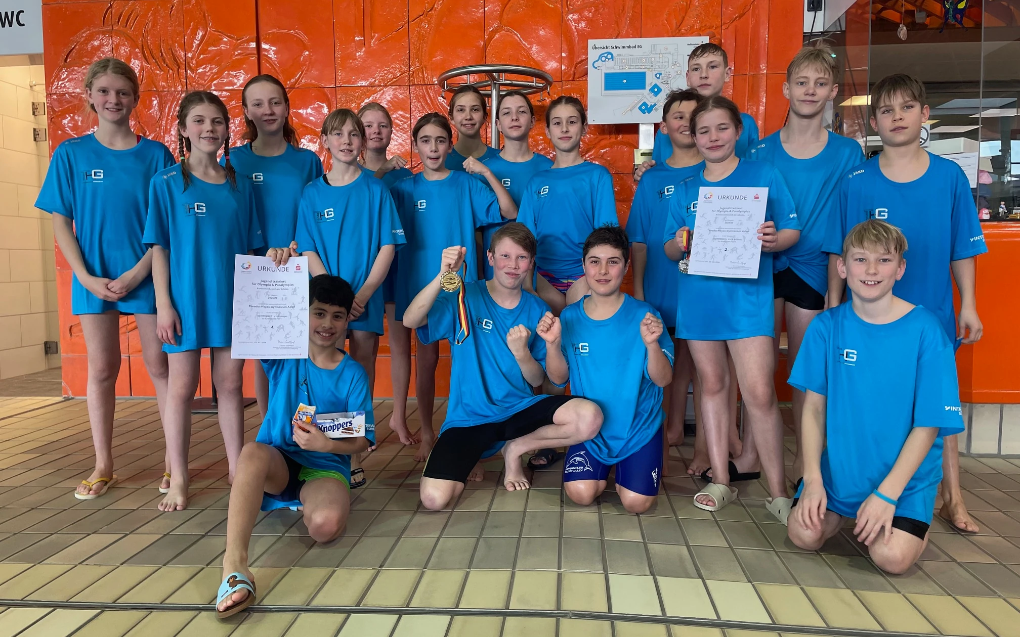Bild 4: Jugend trainiert für Olympia – WK IV - Schwimmen Kreisfinale in Heidenheim
