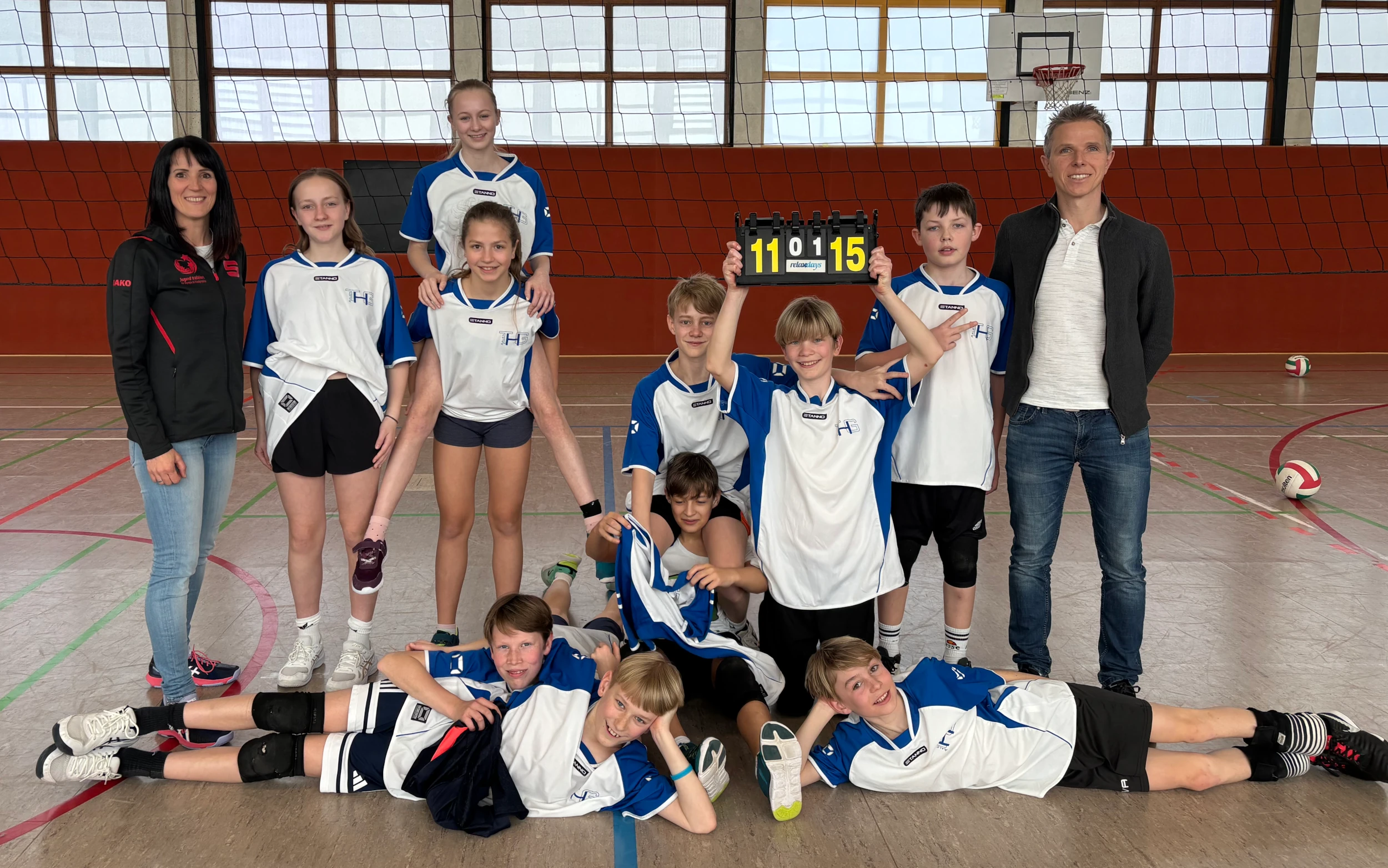 Titelbild: Jugend trainiert für Olympia Volleyball U14