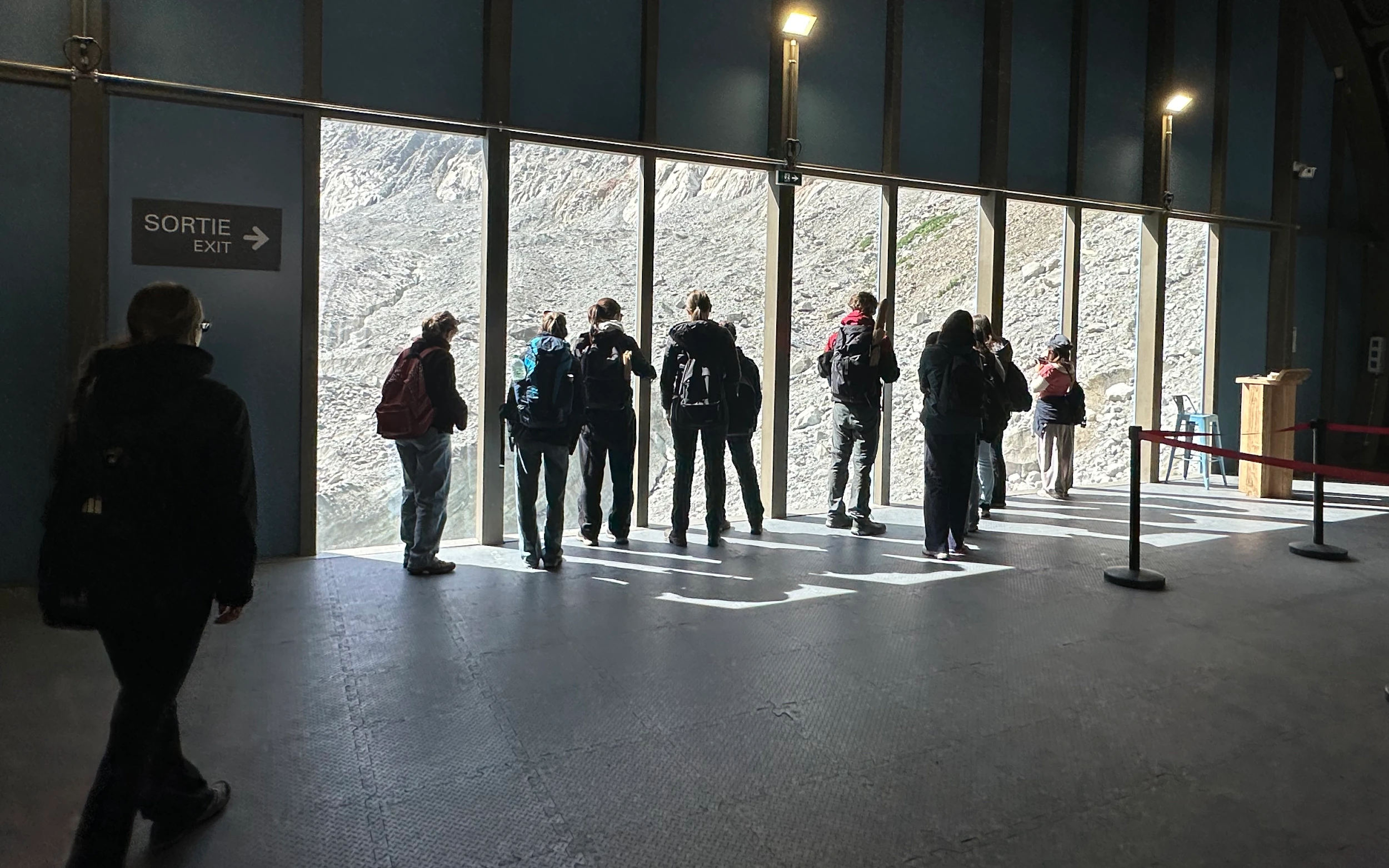 Bild 8: Exkursion Geographie LK nach Frankreich - Auvergne und Mont Blanc