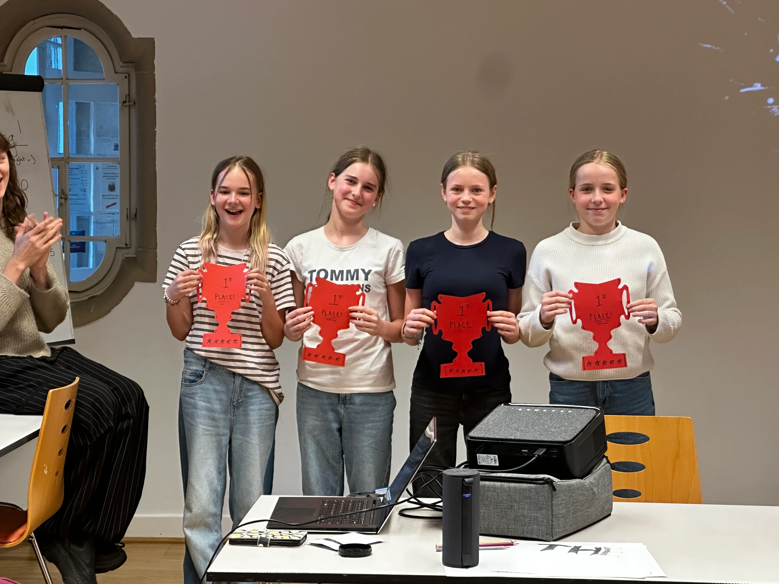 Bild 1: Bilinguale Klassenfahrt der Klasse 6c