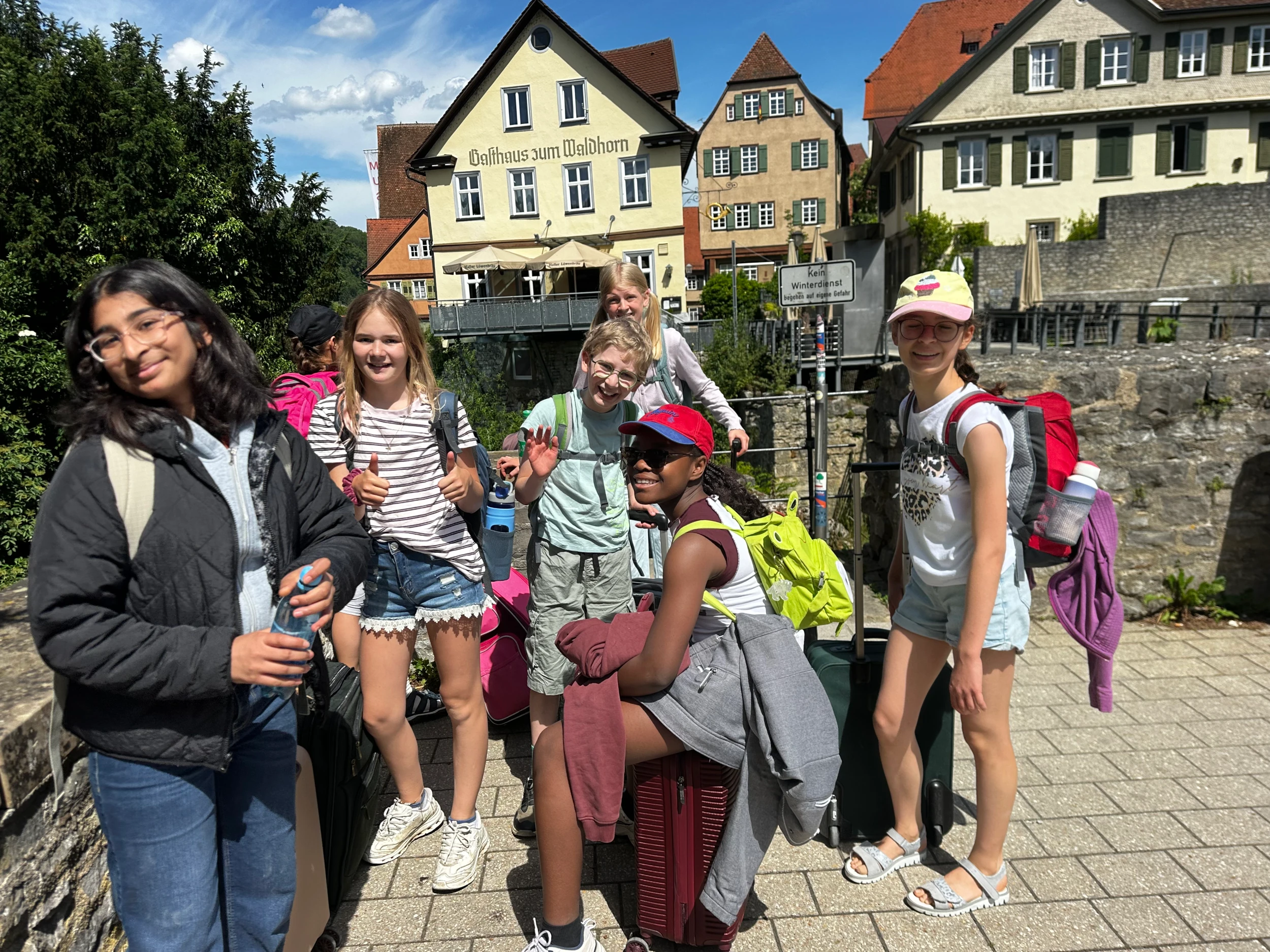 Bild 6: Bilinguale Klassenfahrt der Klasse 6c