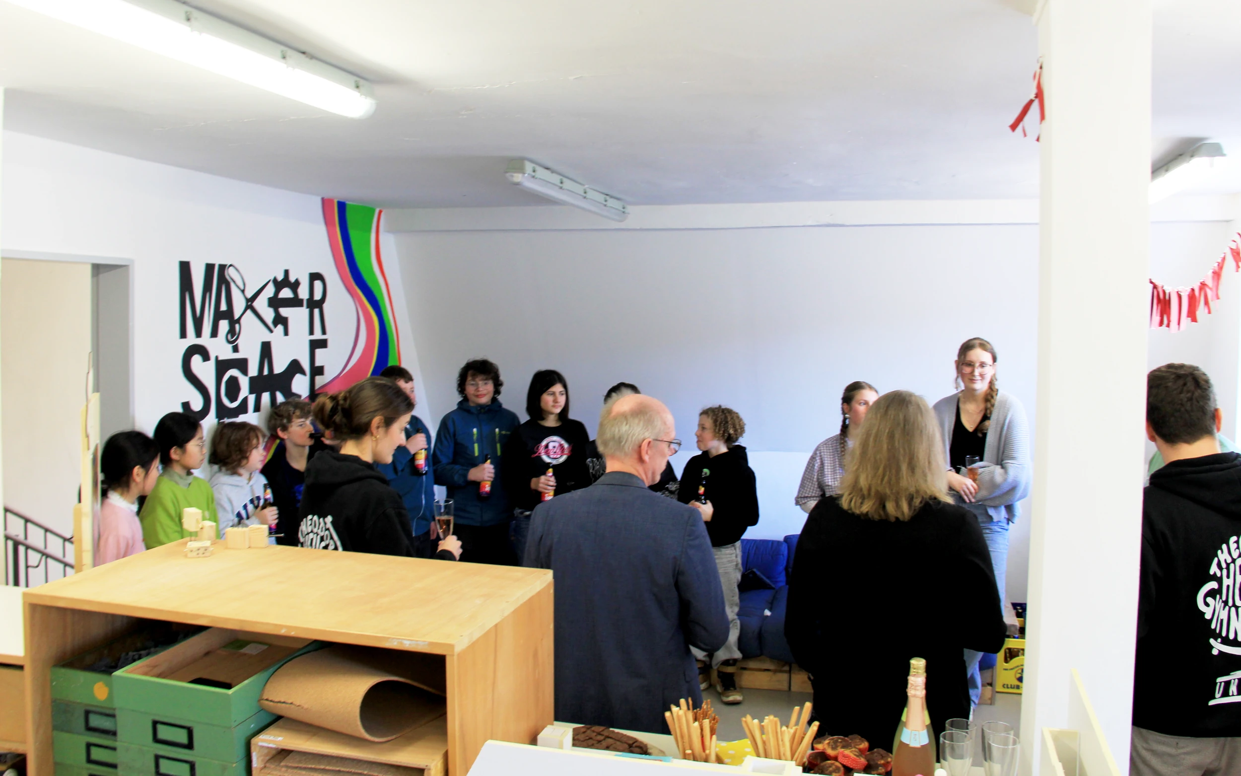 Bild 4: Feierliche Eröffnung eines Maker Space am THG