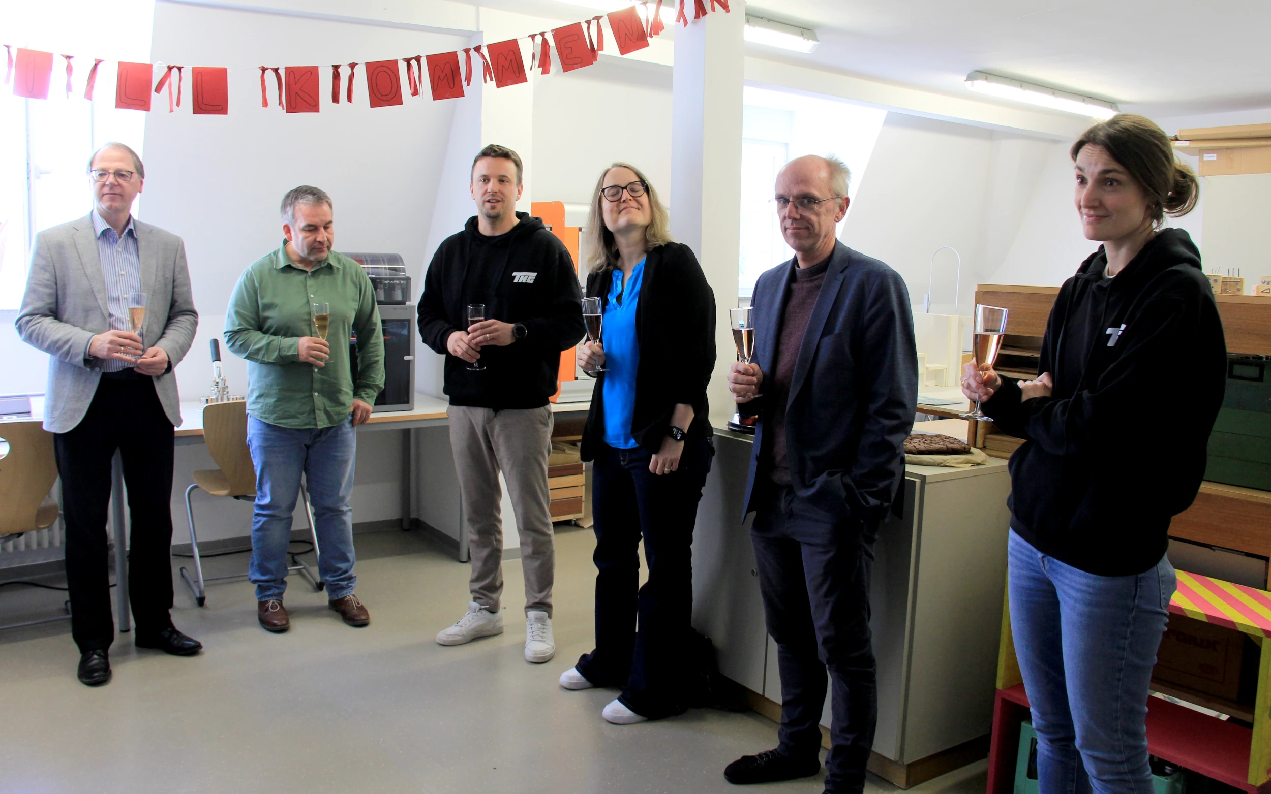 Bild 6: Feierliche Eröffnung eines Maker Space am THG