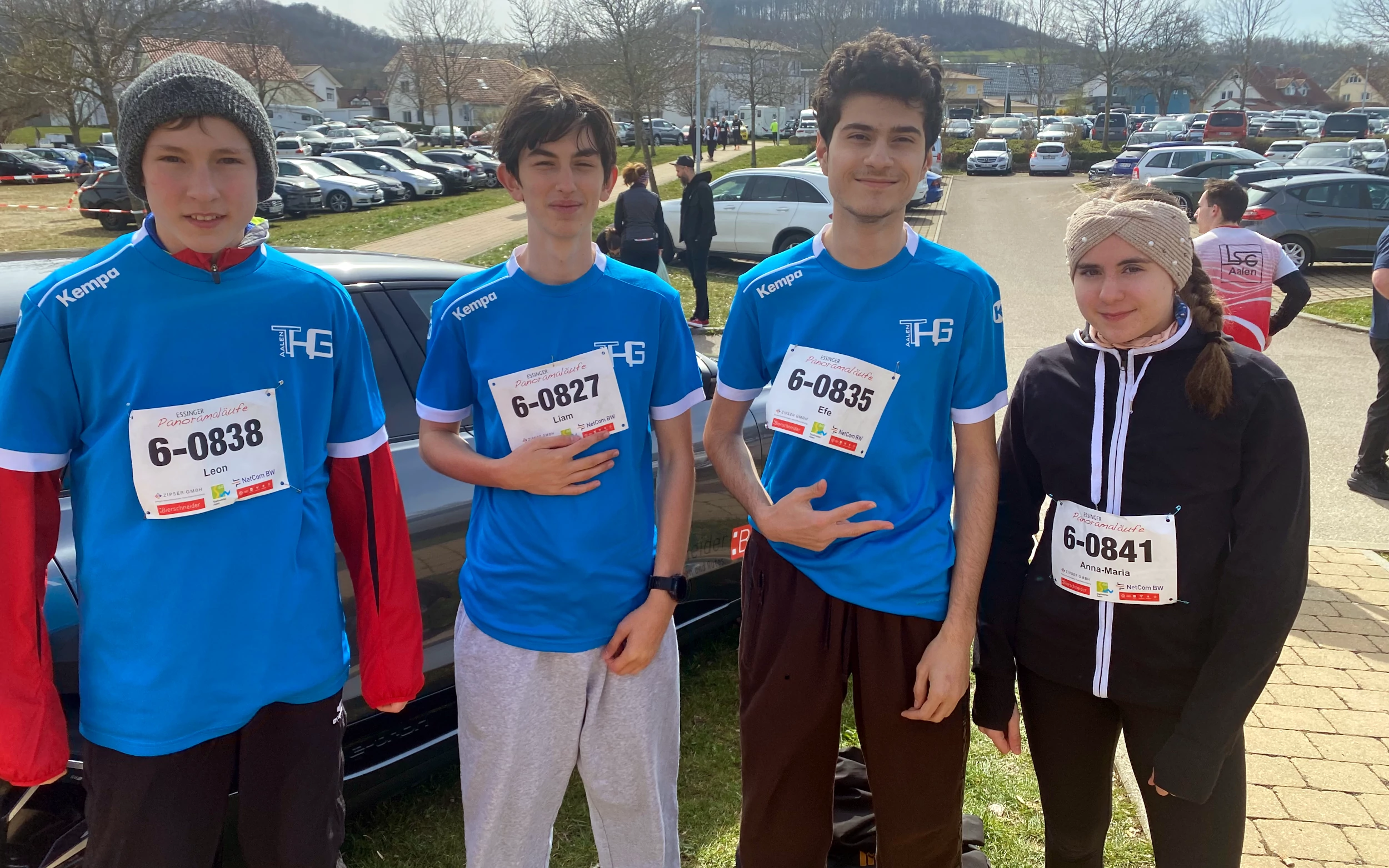 Bild 4: Auftakt zum THG-Lauf-Cup bei den Panoramaläufen in Essingen!